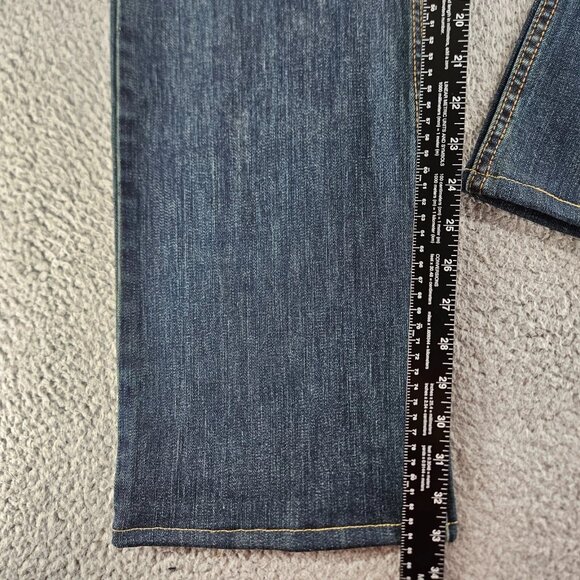 Bulwark FR Jeans Women 10 (33x33) Blue High Rise Straight Flame Resistant Curvy - Picture 11 of 16